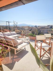 La dolce vita - 10 min da A1 autostrada, terrazza sul tramonto , vista panoramica sulle colline