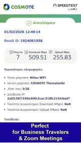 Niovi - 3min Walk to Promenade - 500 Mbps Fiber