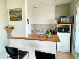 T2 climatisé Port de Sanary - grande terrasse