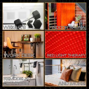 Obsidian 20ft Glass Wall Sauna & Free Parking