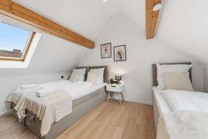 Malu Rooms - im Zentrum, Balkon, Klima, 24h Checkin, Waschmaschine, SmartTv, am Schloss, Saniert und modern