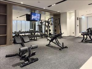 Private Room in Upscale Burj Vista Downtown with Burj Khalifa View