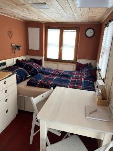 Lovingly renovated 120-year-old train car!