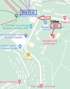 Studio Cabine pied pistes Pyrénées 2000 rénové - 3