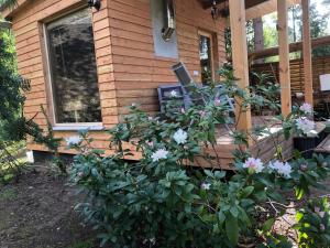 Holiday Home Reetdach Ferienhaus am Lübbesee Sauna Bootsteg neu by Interhome