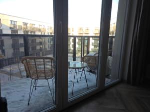 Green Baltic Portovo Comfort Apartment City Center Balcony