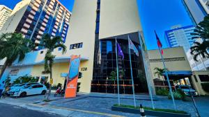 Flat Pet Friendly com Academia, Wi Fi e Garagem