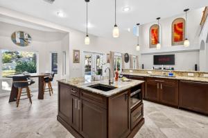 family house 5BR Heated Pool Home in Brandon - Pool Table