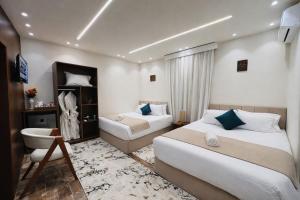 Golden Great Scarab Pyramids View