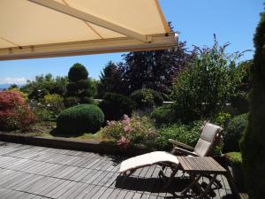 Dachterrassen Ferienwohnung mit See- u. Bergblilck