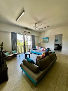 By The Sea partial seaview 2BR 6pax Batu Ferringhi