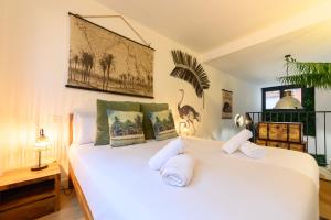 ALG310B - Amplio y moderno Loft con terraza privada en Madrid - Alquiler temporal