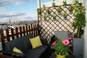 Appartements FREE Parking - Self Checkin - WIFI - Panoramique Terrasse - DUPLEX SAINT JEAN - SUPERBORDEAUX : photos des chambres