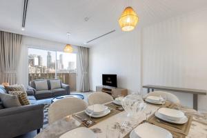 Contemporary 2BR in JVC With Pool, Gym & Relaxing Stay