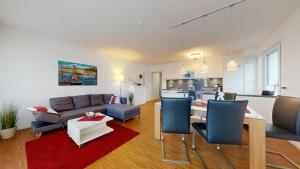 DünenResort in Binz, strandnahe und moderne FeWo mit Balkon und mit Meerblick,