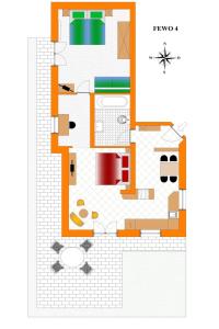 Apartment mit eigenem Garten und Terrasse by Interhome