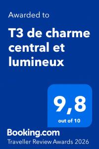 T3 de charme central et lumineux