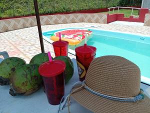 chacara with pool 1 hour from SP lots of green area