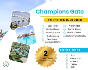 Stunning Golf View 2BR with Waterpark & Game room