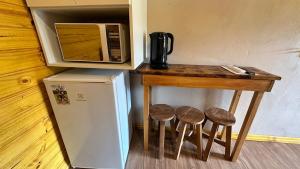 Acomodação vista lago