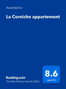 La Corniche appartement