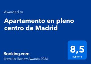Apartamento en pleno centro de Madrid