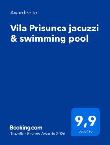 Vila Prisunca jacuzzi & swimming pool
