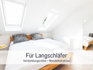 Casa Ueberall - Ruhige DG-Ferienwohnung für 2 Erwachsene in Burg - Balkon mit Abendsonne, hochwertige Ausstattung, überdachter E-Bike-Stellplatz, Nähe zur Altstadt & Restaurants