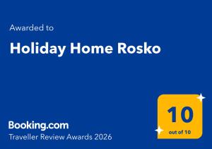 Holiday Home Rosko