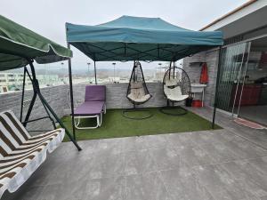 Departamento en Playa San Bartolo Con terraza