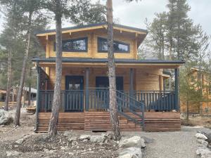 Chalet neuf proche des stations de ski