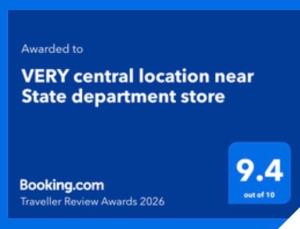 VERY central location near State department store