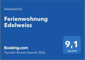Ferienwohnung Edelweiss