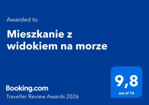Mieszkanie z widokiem na morze