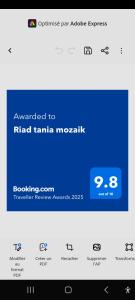 Riad tania mozaik