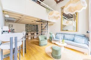 Designer 2 BDR flat 2WC in le Marais