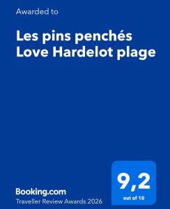 Les pins penchés Love Hardelot plage