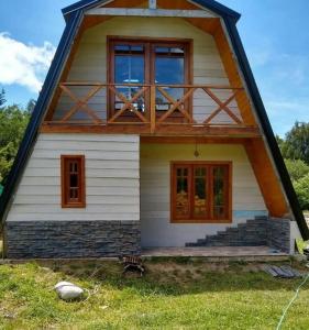 Cabin in a peaceful environment