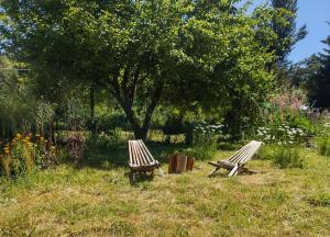 Cabin in a peaceful environment