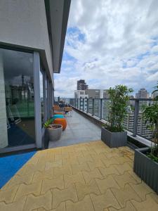 Studio novo com piscina próximo ao Allianz Parque