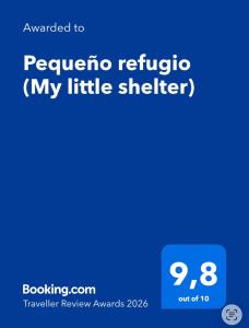 Pequeño refugio (My little shelter)