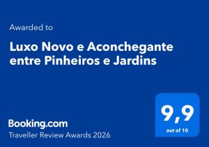 Luxo Novo e Aconchegante entre Pinheiros e Jardins