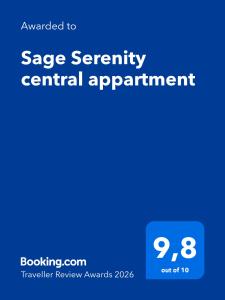 Sage Serenity central appartment