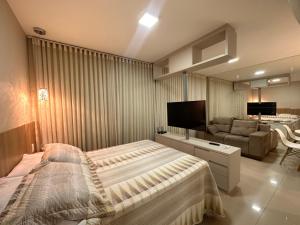 Flat Alto Padrão Mobiliado Metropolitan Sidney Jardim Goias