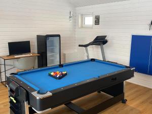 Ferienhaus mit Pool und Sauna am Duemmer See