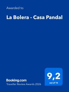 La Bolera - Casa Pandal