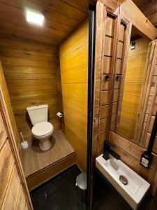 Cabana Barril com banheira e vista Soldados Sebold