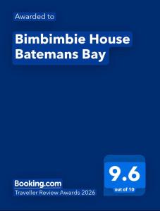 Bimbimbie House Batemans Bay