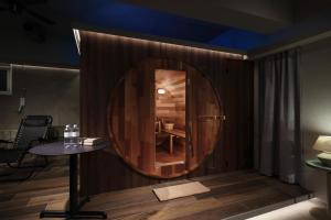 crystal sauna