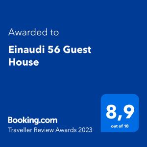 Einaudi 56 Guest House img35